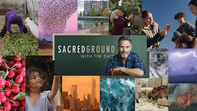 Check for Sacred Ground With Tim Daly airing on a public television station near you!